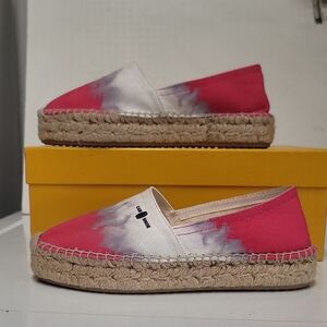 Car Shoe Colorful Platform Espadrille Slip-On Shoes
